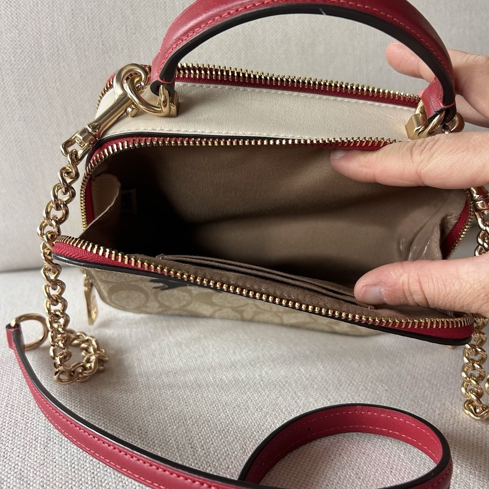 Coach Box Crossbody Bag Lunar New Year Rabbit With Carriage Limited Edition - Picture 2 of 13